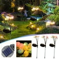 thumbnail image 1 of Fiudx Luces Solares de Pascua, Diseño de Grietas Led Multicolor, Decoración Solar para Exteriores, Luces de Jardín Impermeables, Decoración para El Festival de Primavera, Camino de Jardín, 6-10 Cabez, 1 of 2