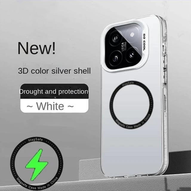 Magnetic Magsafe Matte Color Shockproof Phone Case For Xiaomi 13 Mi 14 Pro ultra wireless Charge Camera Protection Back Cover