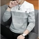 thumbnail image 1 of Suéter casual para hombre Moda de manga larga Sudaderas con cuello redondo CH-EGpangjing, 1 of 4
