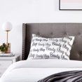 thumbnail image 5 of Morning Glamour 600 TC Satin Single Pack Standard Pillowcase Beauty Sleep Print, 5 of 5