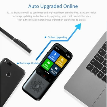T11 Smart Voice Translator 138 Languages WiFi Enabled, Real-Time Translation for Business & Travel, Offline Capabilities