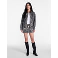 thumbnail image 3 of Madden NYC Women's Cotton Twill Bomber Jacket, Sizes XXS-XXL, 3 of 7