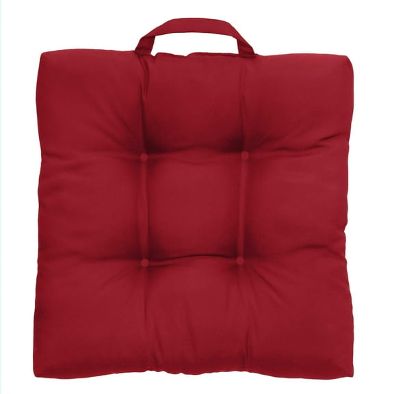 Outdoor Decor Ruby Red Adirondack Cushion, Red, 20W x 20D x 3H