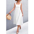 thumbnail image 5 of Vestido De Cuello Cuadrado Vestido De Correa Casual Vestido De Mujer Vestido De Correa De Moda Vestido De Correa Elegante Vestido De Mujer Cuello Cuadrado Vestido De Moda Elegante Anggrek AH2652, 5 of 5