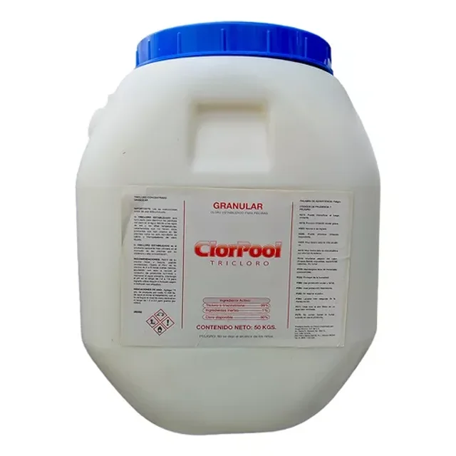 Tricloro Granular de Alta Concentración 50 kg