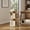 Natural, variant on Resenkos 2-Tier 360-Degree Rotating Bookshelf with Dividers and Baffles - Natural