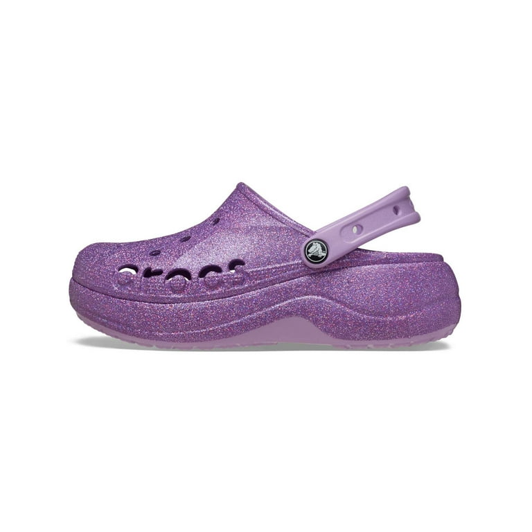 ★CROCS★ Women's Baya Platform Glitter Clogs CHAI 25SWCL208 Crocs Women's Baya Platform Clog Sandal - Walmart.com