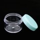 thumbnail image 5 of 12 recipientes vacíos para muestras cosmética tapa redonda de plástico con tapón de rosca, y Azul Zulema Envases de rosca, 5 of 8