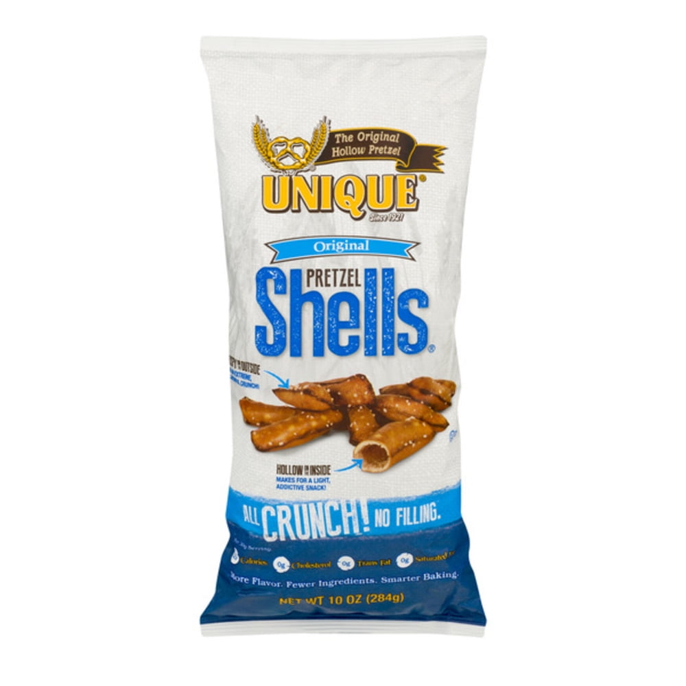 Unique Pretzel "Shells", 10 oz, (Pack of 12)
