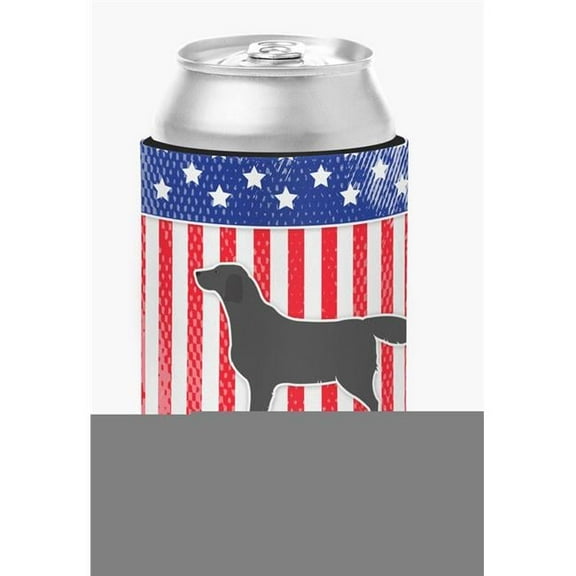 USA Patriotic Black Labrador Retriever Can or Bottle Hugger