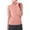 Pink, variant on TGPMGRZ Turtleneck Tops for Women Lightweight Long Sleeve Stretch Soft Ribbed Knit Sweater Casual Basic Slim Fitted Pullover, Pink XXL