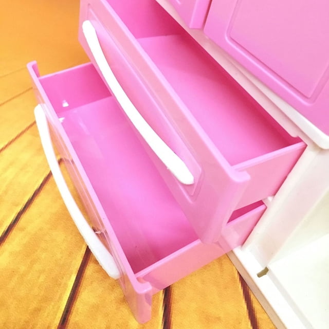 Mini Princesa Muebles Adornos De Armario, Armario De Muñecas Organizador De Ropa Armario De Casa De Muñecas Accesorios De Juguete Armario De Muñecas Diseñado Meticulosamente