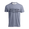 thumbnail image 1 of Funny Husband Boyfriend Tee Shirt with Sarcastic Humor Joke Saying for Men, 1 of 4