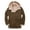 Brown, variant on Men's Casual PU Faux Leather Motorcycle Bomber Jacket Men Casual Keep Warm Thicken Turndown Jacket Zipper Patchwork Coat Slim Fit Biker Coat Windproof Moto Jacket Outerwear Black 5XL