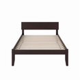 thumbnail image 4 of Orlando Full Solid Wood Platform Bed in Espresso, 4 of 7