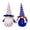 colours-28, variant on karymi Set of 2 Patriotic Gnomes 13.5 Inch Red White Blue Plush Dwarf Figures for Independence Day 4th of July Veterans Day Memorial Day Home Decor House Decor