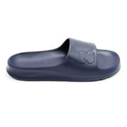 Lacoste Mens Croco 2.0 Slide Sandals, Navy \ Navy,7 M US