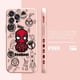thumbnail image 3 of Case For iPhone 14 13 12 11 Pro XS Max Mini X XR 7 8 6 6S Plus Colour Simple Liquid Silicone Case Marvel's Spider-Man Deadpool, 3 of 5
