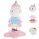 thumbnail image 5 of 1 pieza de adorno de unicornio con cabeza movible para salpicadero de coche, juguete decorativo de dibujos animados (rosa), 5 of 7