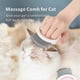 thumbnail image 4 of Cat Grooming Brush and Dog Grooming Brush, Relaxing Massage Pet Comb Blue, 4 of 5