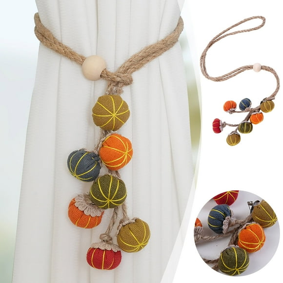 Modern Adjustable Drapery Tiebacks Rope Holders For Seasonal Holiday Window Dressing And Home