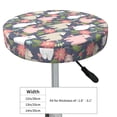 thumbnail image 4 of KLL Llamas Round Bar Chair Cushion Cover 14 inch ,Bar Stool Protector with Elastic, Soft Washable, 4 of 6