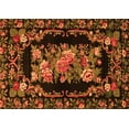 thumbnail image 1 of Ahgly Company Indoor Rectangle Medallion Orange French Area Rugs, 2' x 5', 1 of 1
