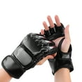 thumbnail image 3 of Gants de Boxe Demi-Doigt, Gants de Kickboxing Protection Poignet Respirant Doux pour Entraînement de Boxe pour Femmes, 3 of 8
