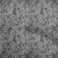 thumbnail image 1 of oneOone Rayon Gray Fabric Asian Batik Floral Sewing Material Print Fabric By The Yard 56 Inch Wide, 1 of 4