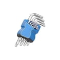 thumbnail image 1 of Lefu 9PCS L-Type Double-End Screwdriver Hexagonal Torx Wrench Set Hand Tools Spanner, 1 of 8