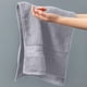 thumbnail image 4 of Toalla de baño - Toalla de algodón suave absorbente de 74x34 cm para baño, spa, piscina - azul, caqui, blanco, gris, gris oscuro, 4 of 6
