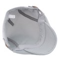 thumbnail image 3 of Convenient Men Hat Perfect Gifts Polyester Hollow Washable Men Beret Cap for Daily-Light Grey, 3 of 6