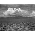 thumbnail image 2 of Christensen, Jim 14x12 White Modern Wood Framed Museum Art Print Titled - Mountains and Clouds II, 2 of 4