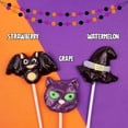thumbnail image 2 of Halloween Cat, Bat and Witch Hat Lollipops, Trick or Treat Candy, 24 Count, 10.16 Ounce Box, 2 of 8