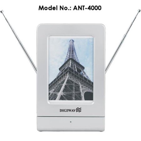 UPC: 0669716130274 | Digiwave Indoor Amplified HDTV Antenna (ANT4000)
