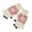 White, variant on Clearance! Baberdicy Winter Gloves for Women Cold Weather,Warm Thermal Gloves for Running White