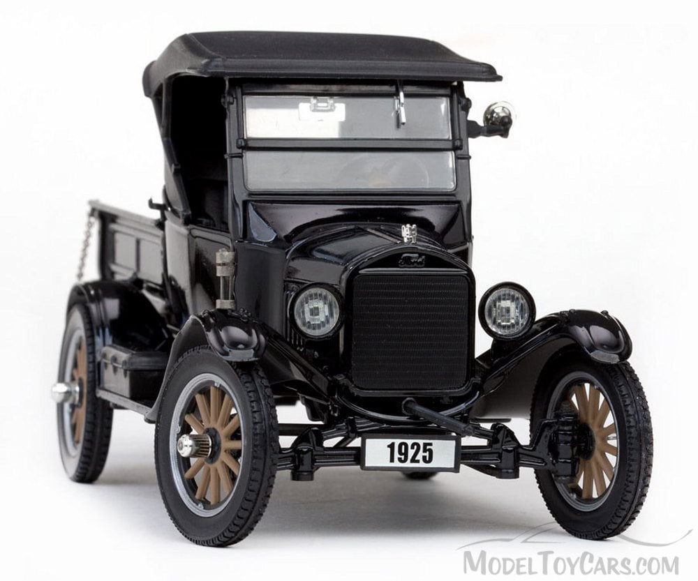 1925 Ford Model T Roadster Pickup Truck, Black - Sun Star 1860 - 1/24 Scale  Diecast Model Toy Car