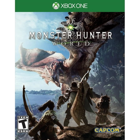 Monster Hunter World, Capcom, Xbox One, (Best Action Role Playing Games For Xbox One)