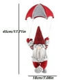 thumbnail image 7 of Vikakiooze 2022 Christmas scene decorations christmas faceless skydiving old man parachute Christmas Decorations, 7 of 7