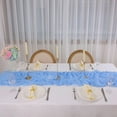 thumbnail image 4 of Cheesecloth Table Runner, 13Ft Light Blue Long Cheese Cloth Boho Gauze Table Runner for Wedding Bridal Baby Shower Birthday Holiday Party Sheer Table Decorations,1 Pcs, 4 of 6