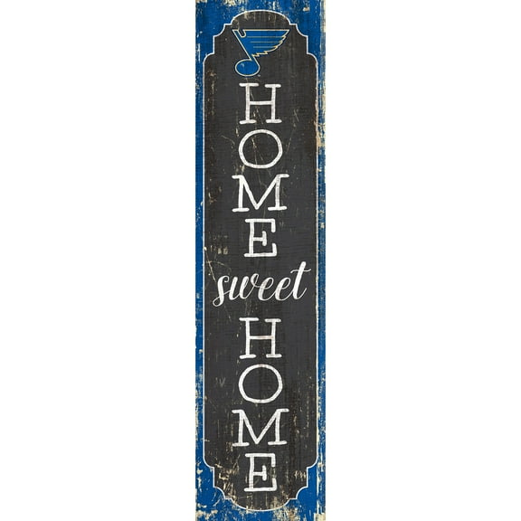 St. Louis Blues 24" Home Sweet Home Leaner Sign