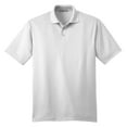 thumbnail image 5 of Yellow Rooster Men's Performance Fine Jacquard Polo White M, 5 of 6