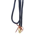 thumbnail image 2 of 8' x 5/8" Horse Western Nylon Braided Navy Barrel Reins w/ Brass Snaps 607RT03NV, 2 of 2