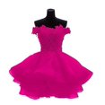 thumbnail image 1 of Personalizado encima de Mini vestidos cortos de graduación cariño apliques Organza regreso a casa graduación vestido de fiesta Formal batas de velada, 1 of 5