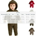 thumbnail image 3 of BLVB Toddler Baby Boy Girl Christmas Outfits Long Sleeve Hoodie Sweatshirt Christmas Tree Pant 2PCS Fall Winter Clothes Set, 3 of 6