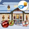 thumbnail image 3 of Outdoor Christmas Inflatable Decorated Ball Made of PVC,23.6 Inch Giant Merry Christmas Inflatable Balloon with Pump Outdoor Decorations Holiday Inflatables Balls Decoration, 3 of 13
