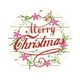 thumbnail image 1 of Árbol de Navidad de madera colgante de 15 x 15 cm, pieza de corte de madera, decoración circular, colgante para manualidades navideñas., 1 of 6