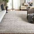 thumbnail image 2 of SAFAVIEH Hudson Jaden Striped Shag Area Rug, Ivory/Grey, 11' x 15', 2 of 10