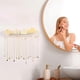 thumbnail image 2 of Hanging Jewelry Organizer- Modern Acrylic Necklace Holder with 15 Hooks - Space-Saving Wall Jewelry, 2 of 5