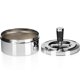 thumbnail image 4 of 2X Indoor and outdoor rotating metal ashtray - closed rotating ashtray - wind ashtray (1 - rotating ashtray), 4 of 5